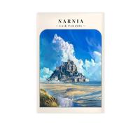 Narnia Cair Paravel Poster Canvas Poster Bedroom Decor Landscape Office Room Decor Gift 16x24inch(40x60cm)