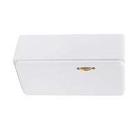 Naroote 1:12 Dollhouse Miniature Four Layer Refrigerator, Exquisite Modern Style White Mini Furniture for Dollhouse Decoration (refrigerator)