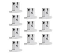 Naroote 10 Pcs Linear Motion Rail Guide Support High Load Capacity Aluminum Alloy for 3D Printers and Robotics