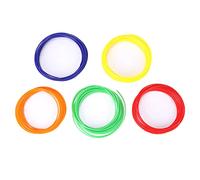 Naroote 10 Vibrant 1.75mm P ilament Refills for Low Temperature 3D Printer Pen, Material, 10 Colors for Colorful Projects