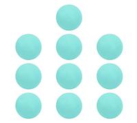 Naroote 10pcs 65mm EVA Foam Balls, Soft Practice Balls with Resistance, Indoor Outdoor Training for Kids & Pets Play (Lake Blue)