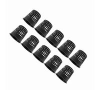 Naroote 10pcs Safe Hydroponic Basket for Soilless Planting, Durable Plastic Cups for Garden and Balcony, Reusable and Lightweight (Black)