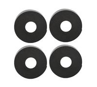 Naroote 10Pcs Strong Adhesion Under Eye Tape for Eyelash Extensions, Soft Comfortable and Portable 2.5cm Width Lash Tape, Ideal for Professional Use (Black)