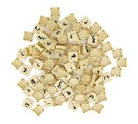 Naroote 110PCS Arabic Letter Chess Pieces, Wooden Scrabble Tiles, Clear Letters Tiles for Crafts, Ideal for Kids Educational Games, Parent Child Activities & Outdoor Fun