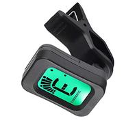 Naroote 12 Equal Temperament Guitar Tuner Clamp/Holder On Type for Guitarists and Violinists Convenient Sound Calibration Tool (Tuner)