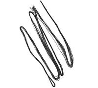 Naroote 12 Strands Bow String Replacement Durable Lightweight for Recurve Bow American Hunting Black 1 Piece (68 inches)