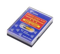 Naroote 15pcs Tungsten Carbide Cutter Blades, High Hardness Cutting Tool with Caps for Plotter, 30 45 60 Degree 1.9mm Shaft Diameter