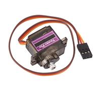 Naroote 180 Degree Micro Servo Lightweight Motor for RC Helicopter Boat Car, High Speed for Electric Model Aircraft, ABS Material