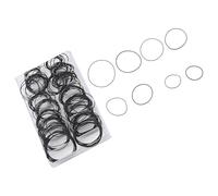 Naroote 180pcs O Ring Watch Back Gasket Set, Durable Rubber Sealing Rings, Ideal for Watch Repair, Includes Various Sizes for Horologists