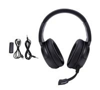 Naroote 2.4GHz Wireless Headset with 7.1 Surround Noise Canceling (Black) | Low Latency 35ms, 36H Playtime, AI Mic Reduces Background Noise, Memory Foam Earcups, USB & 3.5mm Wired Backup, for Gaming