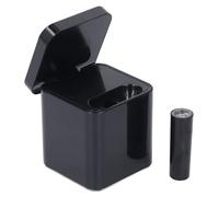 Naroote 2 in 1 Nail Drill Machine, 0-35000rpm Portable Electric Nail File for Salon (Black)