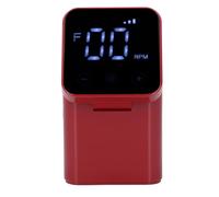 Naroote 2 in 1 Nail Drill Machine, 0-35000rpm Portable Electric Nail File for Salon (Red)