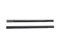 Naroote 2 Pcs Alloy RC Car Rear Axle Drive Shaft, Drive Shaft, Replacement with Durable Construction, Ideal for VP F10 1/10 Remote Control Cars