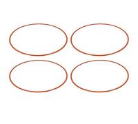 Naroote 20 -inch Wheel Edge Protector, Protection of the Edge of the ABS Anti Scratch Guard for Cars (Orange)