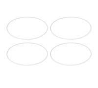 Naroote 20 -inch Wheel Edge Protector, Protection of the Edge of the ABS Anti Scratch Guard for Cars (White)