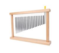 Naroote 20 Note Percussion Bar Chime Aluminum Tube Musical Chime with Beech Wood Base 39 X 6.5 X 26 Cm for Relaxation Meditation Yoga Classroom Rhythm Practice