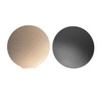 Naroote 200mm Diameter Double Sided PEI Build Plate, Textured 3D Printer Hot Bed, Magnetic Print Platform, Ideal for 3D Printers