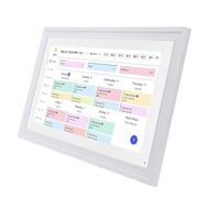 Naroote 21.5 Inch Smart Digital Calendar, Touchscreen WiFi Interactive Display Digital Calendar Planner with APP 32G Memory Versatile Storage Display for Family Gifts for Women Mom (UK Plug)