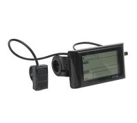 Naroote 24V 36V 48V 60V Electric Bike LCD Display, Bicycle Speedometer, Universal Control Panel with Connector, Ideal for Electric Bike Scooter
