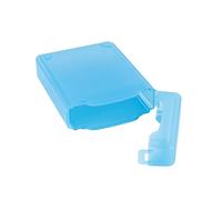 Naroote 3.5" HDD Storage Box, Durable Anti-Static Dust Proof Case, Shockproof Protection for 3.5" Hard Drives, Made of PP Material (blue)