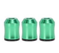 Naroote 3 Pack Green Aluminum Alloy Screwdriver Bit Magnet Ring Instant Magnetizer Anti-Slip Screw Holding Magnetic Holder for Household Repair Tools