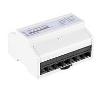 Naroote 3 Phase 4 Wire Energy Meter, Digital Electric Meter, Electricity Usage Monitor DIN Rail 20A Electronic KWh with 6-Digit Display for Indoor Electrical Measurement