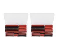 Naroote 300Pcs Heat Shrink Tubing Assortment Durable Polyolefin Electrical Cable Protector for Insulation and Repair 2"-13"