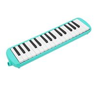Naroote 32 Key Air Piano Keyboard, Professional Playing Grade Tone Organ, Bright Two Color Keys Anti Slip Points Keyboard with Music Enlightenment, Ideal for Children & Beginners (Green)