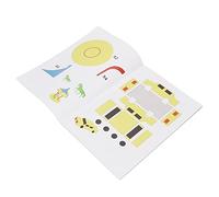 Naroote 3D Printer Drawing Paper Colorful 20 Sheets Thick Stencils for Kids and Family Creativity