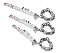 Naroote 3Pcs Linear Scale Digital Readout Encoder, JC800 High Precision 5um Resolution DRO System, for CNC Machine Tools Aluminum Alloy Profile (Stroke 0-200mm 0-400mm 0-500mm)