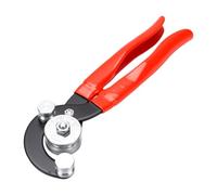 Naroote 4 in 1 Tube Bender Manual Tool For1/4 3/16 5/16 3/8in Pipe | Steel 90° Max Bend Angle, Double Size Adapters, Blade Style Separator, for Copper Brass Steel Aluminum Brake Lines