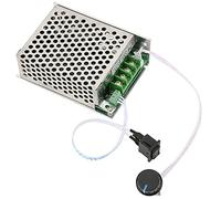 Naroote 40A DC Motor Speed Controller Governor, 10V to 50V Motor Speed Regulator, 80A Large Current Relay with Forward Reverse Switch, Ideal for DC Brushed Motors