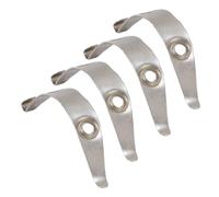 Naroote 4Pcs Carbon Steel Sewing Driver Spring Part, Anti Wear Wide Compatible Easy Install, Sewing Machine Shuttle Driver Spring for Home Pedal Treadle