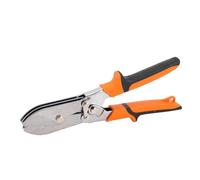 Naroote 5 Inch Hand Crimper Sheet Metal Tool, 1.61in Deep Throat Opening for 24-28 Galvanized Stainless Steel Pipes, Ideal for HVAC Drain Ventilation Chimney Fireplace Pipes