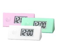Naroote 5 Pcs Triangle Pocket Watch, Portable Digital Keychain Watch with Clear Display, for Kids Children Student Outdoor Sports