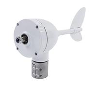 Naroote 500W Wind , High Efficiency Low Vibration 8 Blades Multifunctional Wind Power Generator 3 Phase Motor for Solar Power Generation System (24V)