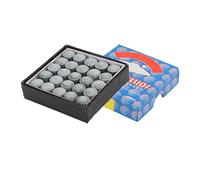 Naroote 50Pcs Leather Pool Cue Tips High Strength Durable Replacement Tool for Daily Use and Training (10mm)