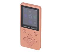 Naroote 64GB HiFi Bluetooth MP3 MP4 Player for Sports, 1.8 Inch Screen, Lossless Sound, for Running Gym Jogging, ABS Material (Pink Gold)