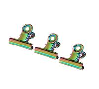 Naroote 6pcs C Curve Nail Pinching Clips, Acrylic Nails Pinchers, Manicure Tool with Clear Edged Design, Ideal for Gel or Acrylic Tips, Stiletto Shaped Nails (#1)