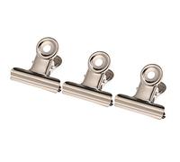 Naroote 6pcs C Curve Nail Pinching Clips, Acrylic Nails Pinchers, Manicure Tool with Clear Edged Design, Ideal for Gel or Acrylic Tips, Stiletto Shaped Nails (#2)