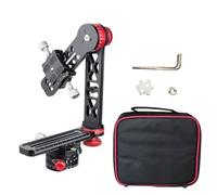 Naroote 720 Panoramic Tripod Head, 33lbs Heavy Duty Precision Panorama Head, Storage Case Clamp with 360 Degree Rotation, Ideal for VR Photography & 3D Panoramic Shots