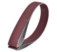 Naroote 760x25mm Sanding Belt 60-180 Grit Abrasive Band for Belt Sander Superior Surface Sanding Effect for Woodworking and Metal Polishing 10pcs (100 Mesh)