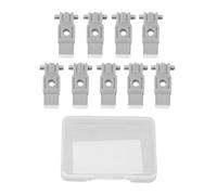 Naroote 9PCS Filament Cutter Steel Tool Head Cutter Scraper Blades Replacement for X1 P1 A1 Mini 3D Printer Extrusion Tool Head Cutters with Metal Fixed Pin Nozzle Maintenance Parts