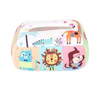 Naroote A Box for Sensory Tissues for Babies, Bright Cotton Color Finger of Tissue Exercises for Home Play (Cartoon)