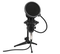 Naroote A Condensing Microphone Set, Recording MIC 3.5 Mm Set Omnidirectional 20Hz-20KHz Answer Answer Easy Assembly with an Adjustable Tripod for the Studio