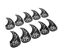 Naroote Acoustic Guitar Shield, Morning Glory Standard Acoustic Guitar Shield Easy to Use for Protection (Silver)