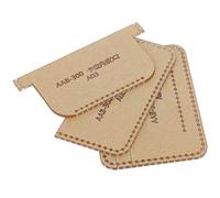 Naroote Acrylic Template Durable Card Bag Pattern Mold Craft Tools for Leather Wallet Cutting, Suitable for Craftsmen and Beginners