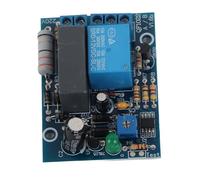 Naroote Adjustable Timer Delay Switch Module for Household Electrical Appliances, 220VAC Timer Relay Module for Lighting Control 10A250VAC/10A30VDC (Automatically shut down in 0-10 seconds)