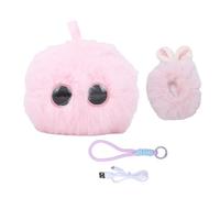 Naroote AI Intelligent Plush Toy, Interactive Robot Dog with Real Time Voice Interaction Multilingual Dialogue, Emotion Recognition, Voice Cloning, for Kids Age 3 4 5 6 (Roseate (Sunday))