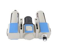 Naroote Air Compressor Filter Efficient Water Oil Separator for Stable Feeding and Better Control for Workshop Workers Aluminum Alloy (GC300-10)